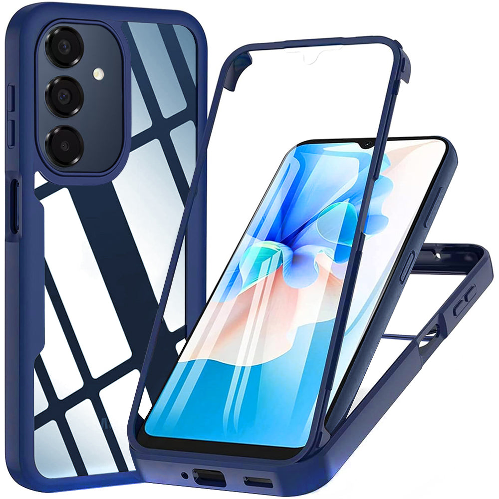 Coque pour Samsung Galaxy A17 5G / A16 5G A166 / A16 4G A165, Techsuit, ColorVerse 360, Bleue