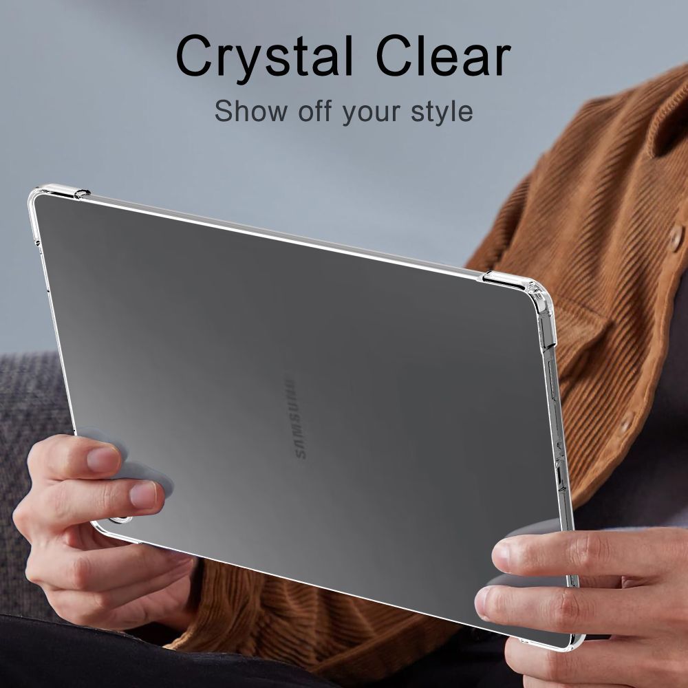 Étui pour Samsung Galaxy Tab A11 / Tab A9, Tech-Protect, Flexair, Transparent