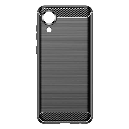 Coque pour Samsung Galaxy A03 Core A032, Techsuit, Carbone, Noire