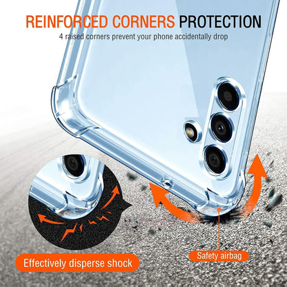 Coque pour Samsung Galaxy A04s A047 / A13 5G A136, Techsuit, Antichoc Claire, Transparente