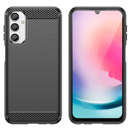 Coque pour Samsung Galaxy A05s A057, Techsuit, Carbone, Noire