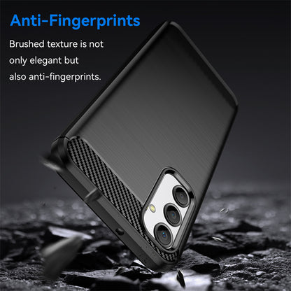 Coque pour Samsung Galaxy A05s A057, Techsuit, Carbone, Noire