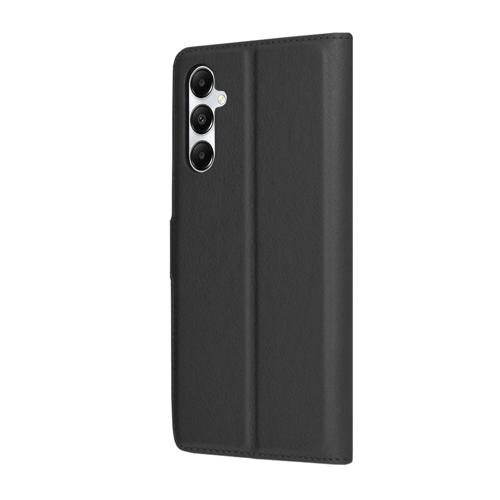Coque pour Samsung Galaxy A05s A057, Techsuit, Leather Folio, Noire