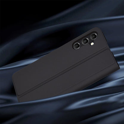 Coque pour Samsung Galaxy A05s A057, Techsuit, Magskin Book, Noire