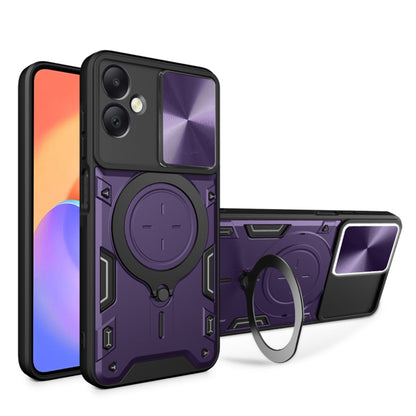 Coque pour Samsung Galaxy A06 A065, Techsuit, CamGuard Pro, Violet