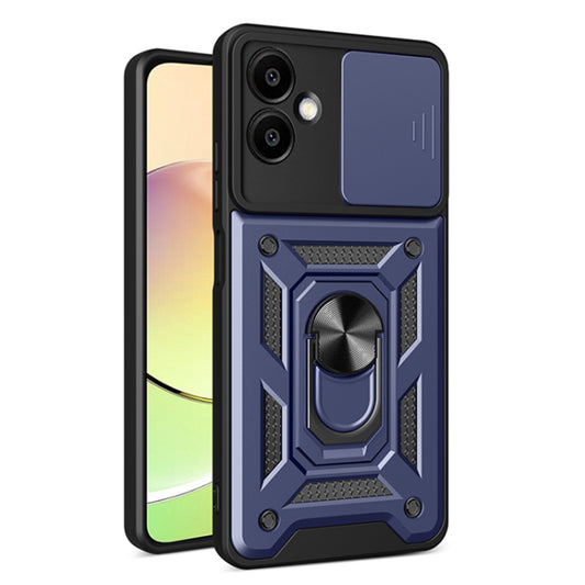 Coque pour Samsung Galaxy A06 A065, Techsuit, CamShield, Bleue