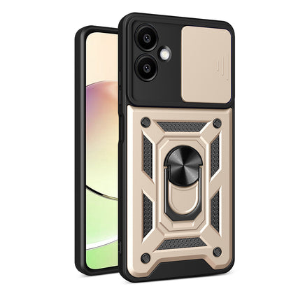 Coque pour Samsung Galaxy A06 A065, Techsuit, CamShield, Dorée