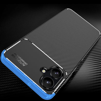 Coque pour Samsung Galaxy A06 A065, Techsuit, Fibre de carbone, Noire