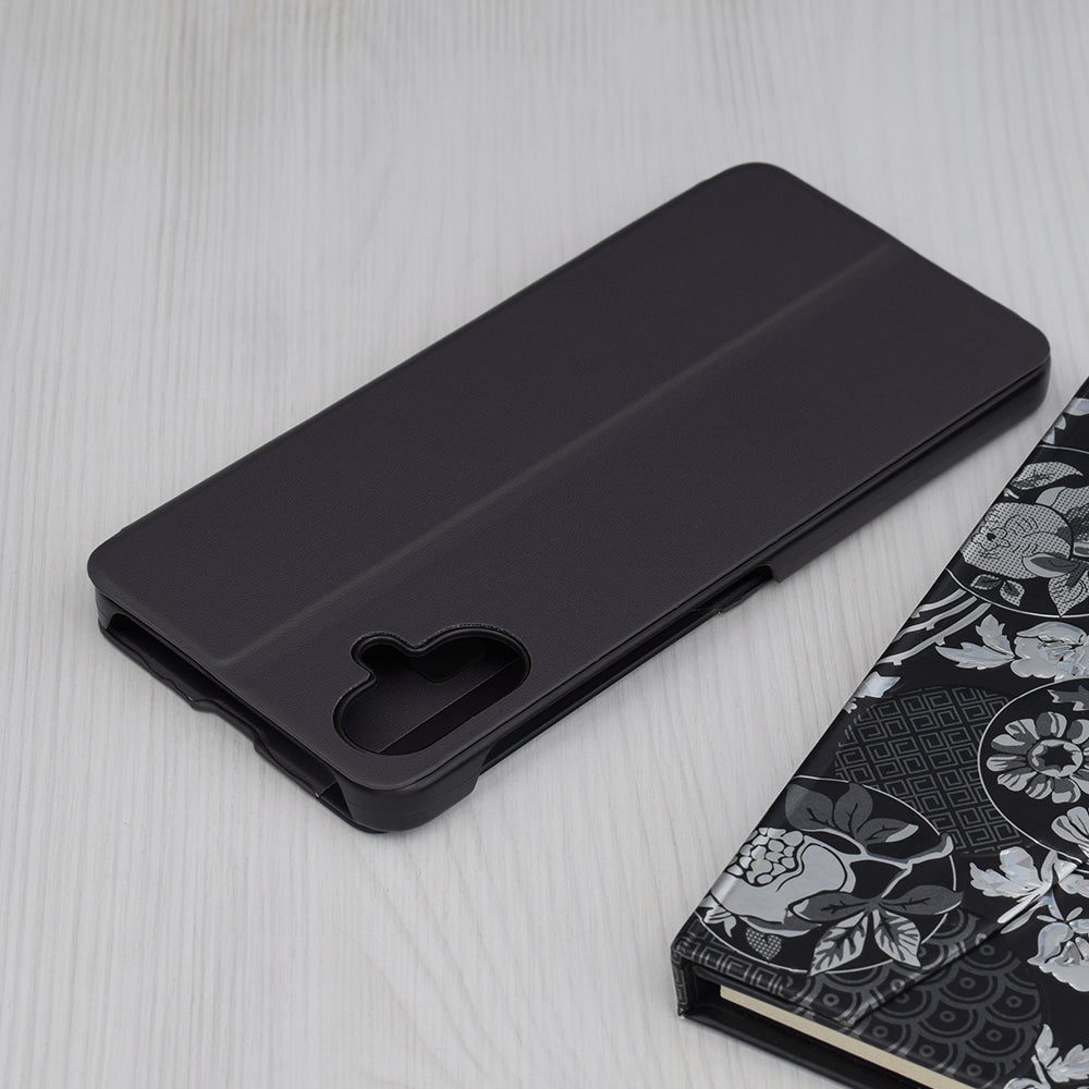 Coque pour Samsung Galaxy A06 A065, Techsuit, eFold, Noire