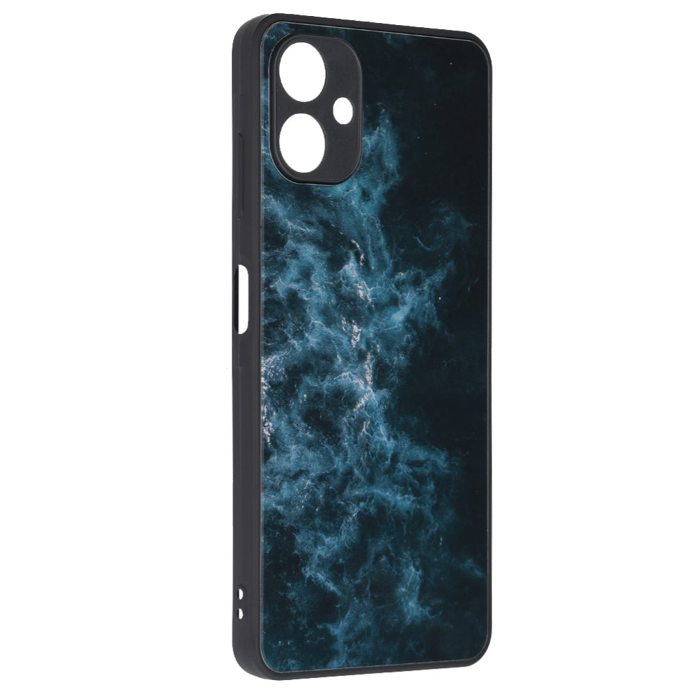 Étui pour Samsung Galaxy A06 A065, Techsuit, Glaze, Bleu