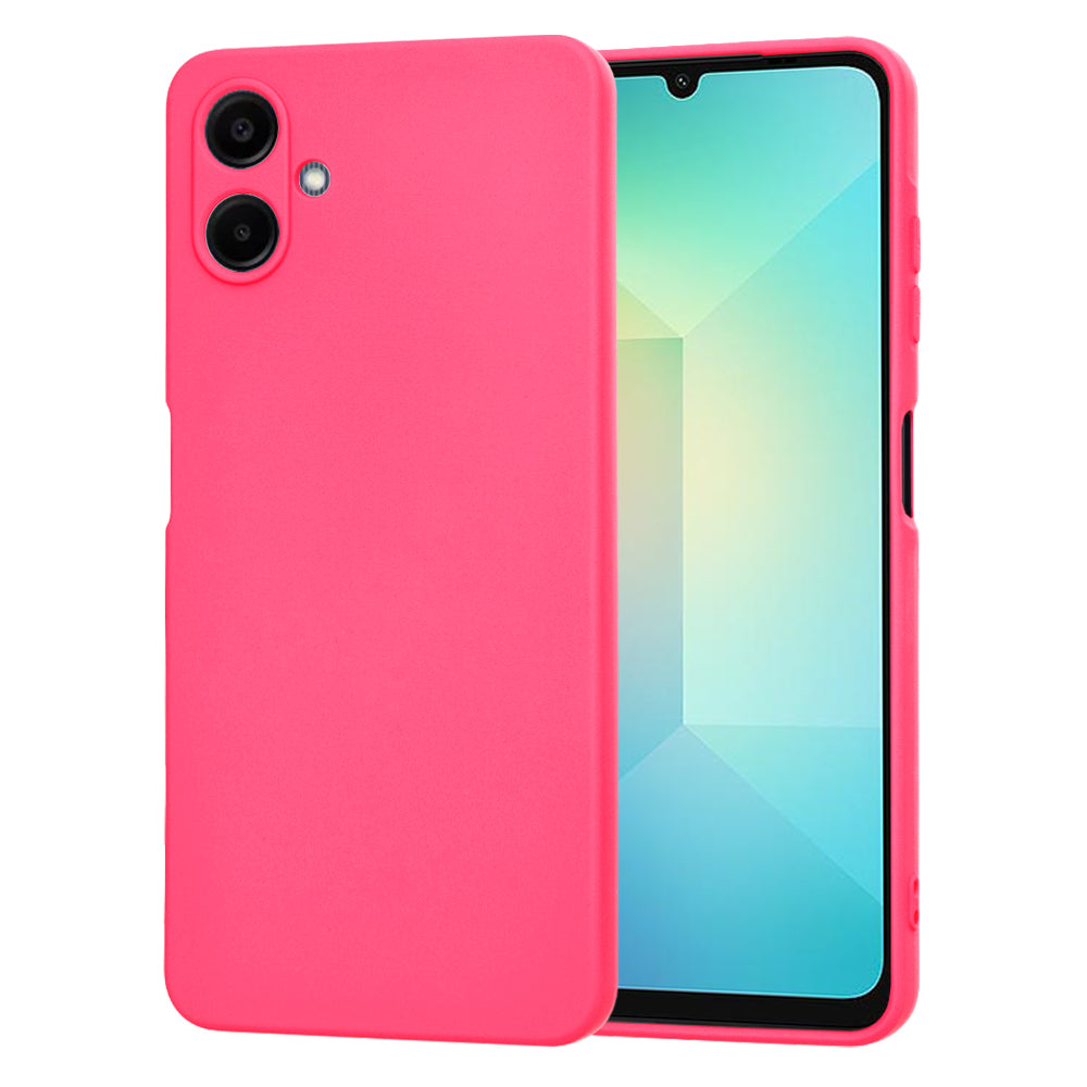 Coque pour Samsung Galaxy A06 A065, Techsuit, SoftFlex, Rose Foncé