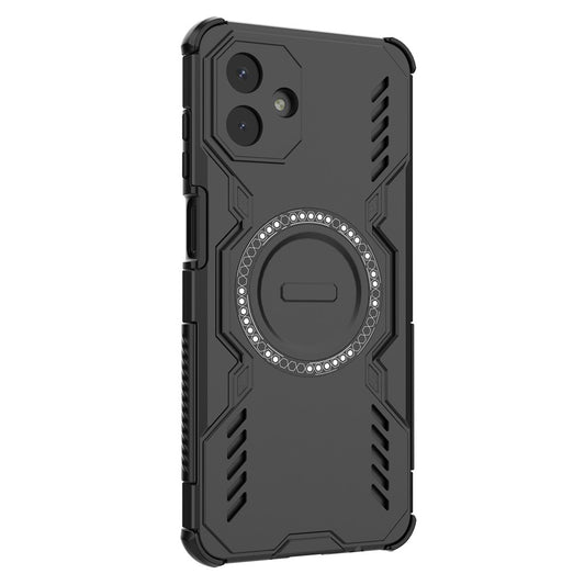 Coque MagSafe pour Samsung Galaxy A07 4G A075, Techsuit, ArmorMag, Noire
