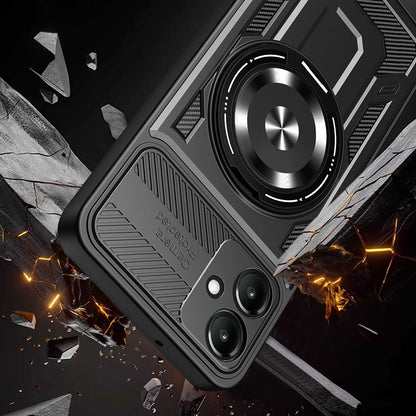 Étui pour Samsung Galaxy A07 4G A075, Techsuit, RuggedCam, Noir