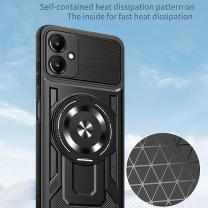 Étui pour Samsung Galaxy A07 4G A075, Techsuit, RuggedCam, Noir