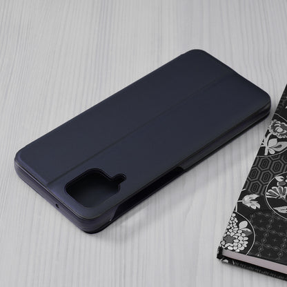 Coque pour Samsung Galaxy A12 Nacho A127 / A12 A125, Techsuit, eFold, Bleu Foncé