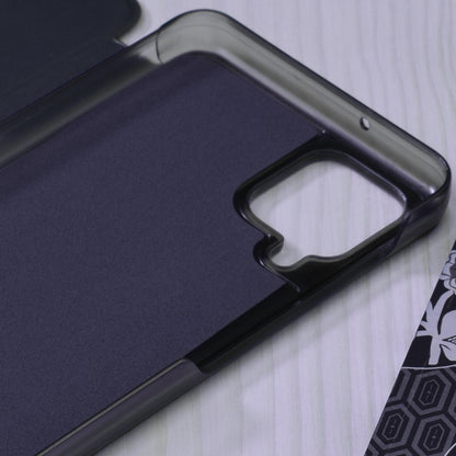 Coque pour Samsung Galaxy A12 Nacho A127 / A12 A125, Techsuit, eFold, Bleu Foncé
