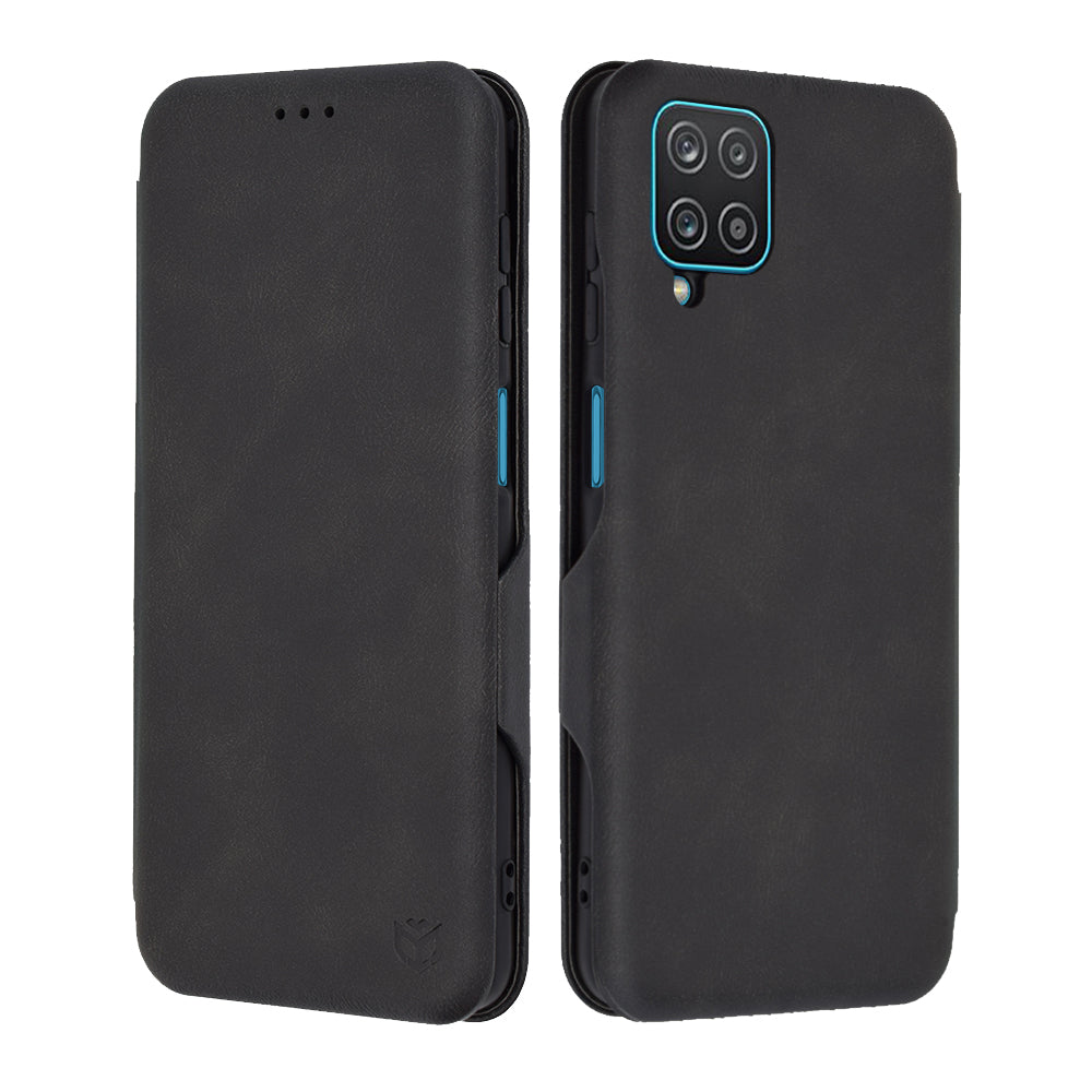 Case for Samsung Galaxy A12 Nacho A127 / A12 A125, Techsuit, Safe Wallet Plus, Black