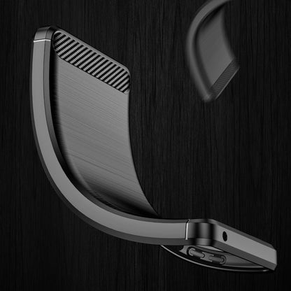 Coque pour Samsung Galaxy A13 A135, Techsuit, Carbone, Noire