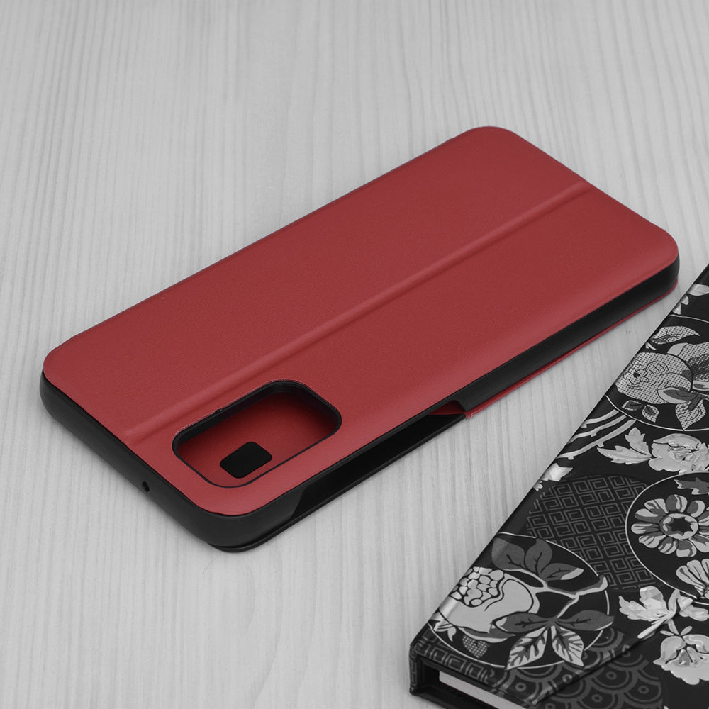 Coque pour Samsung Galaxy A13 A135, Techsuit, eFold, Rouge