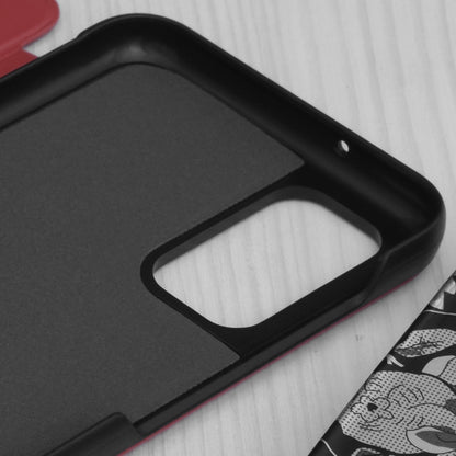 Coque pour Samsung Galaxy A13 A135, Techsuit, eFold, Rouge