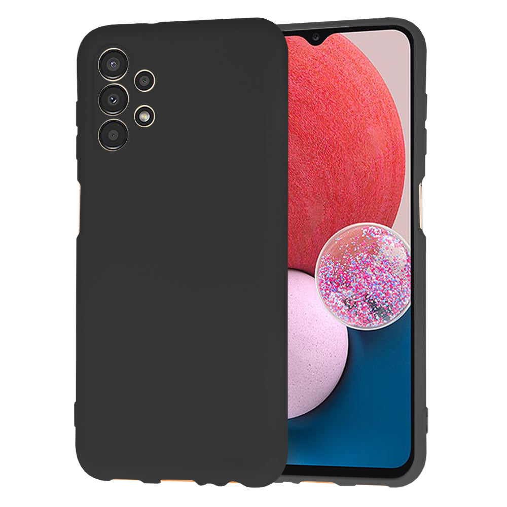 Coque pour Samsung Galaxy A13 A135, Techsuit, SoftFlex, Noire