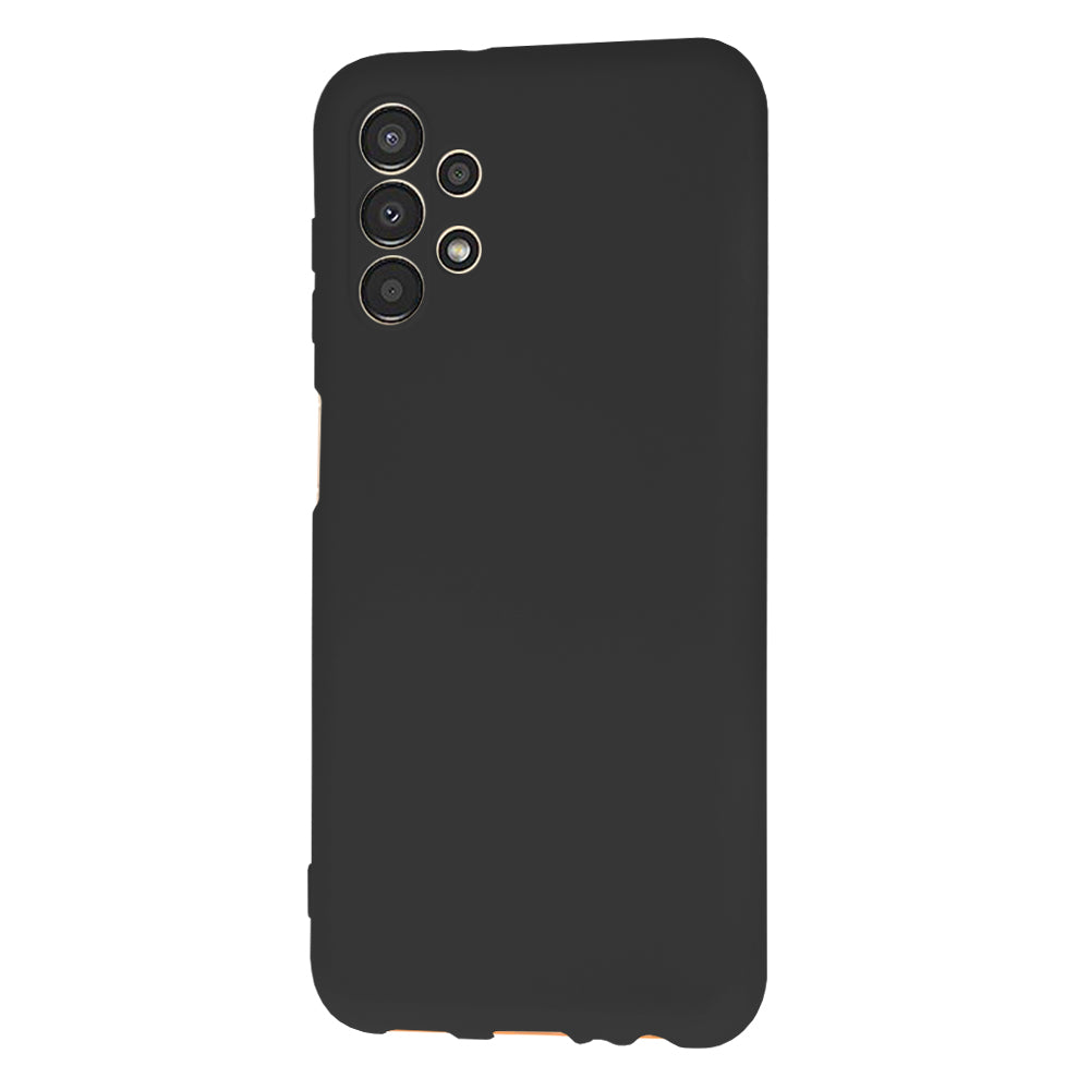 Coque pour Samsung Galaxy A13 A135, Techsuit, SoftFlex, Noire