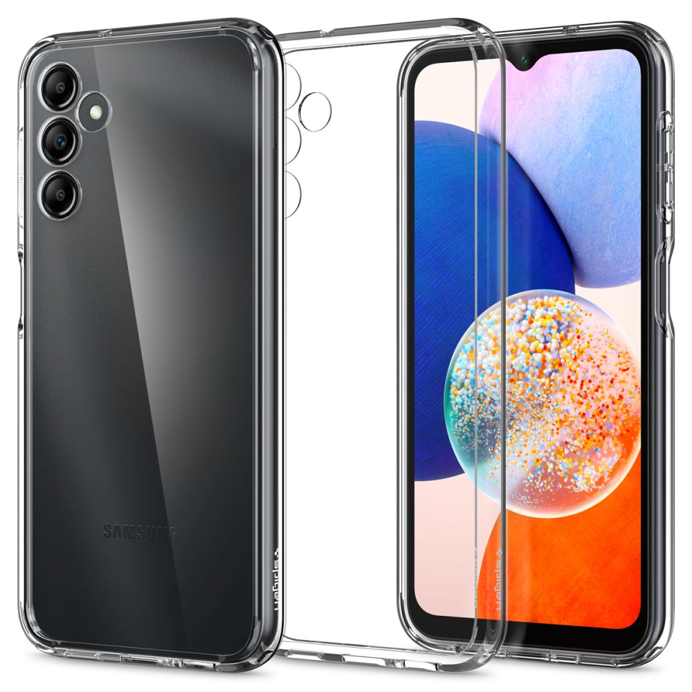 Étui pour Samsung Galaxy A14 5G A146, Spigen, Ultra Hybrid, Transparent