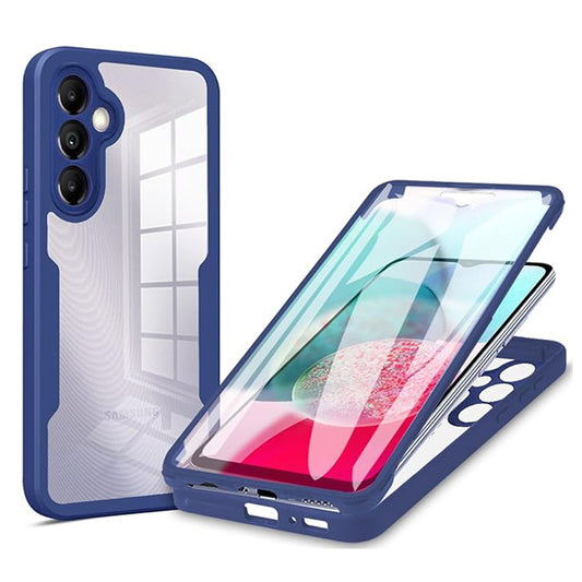 Coque pour Samsung Galaxy A14 A145 / A14 5G A146, Techsuit, ColorVerse 360, Bleue