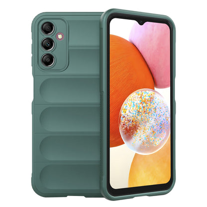 Coque pour Samsung Galaxy A14 A145 / A14 5G A146, Techsuit, Magic Shield, Vert