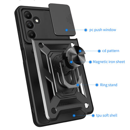 Coque pour Samsung Galaxy A15 5G A156 / A15 A155, Techsuit, CamShield, Bleue