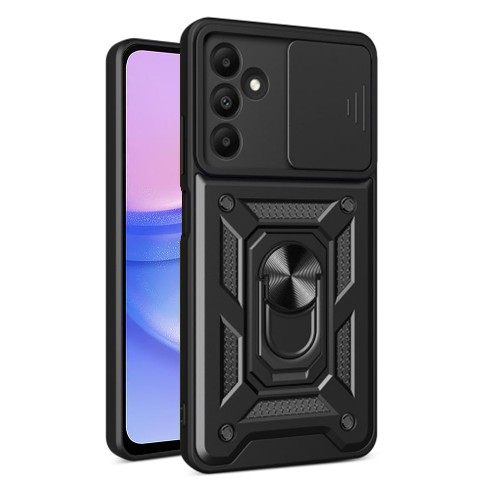Coque pour Samsung Galaxy A15 5G A156 / A15 A155, Techsuit, CamShield, Noire