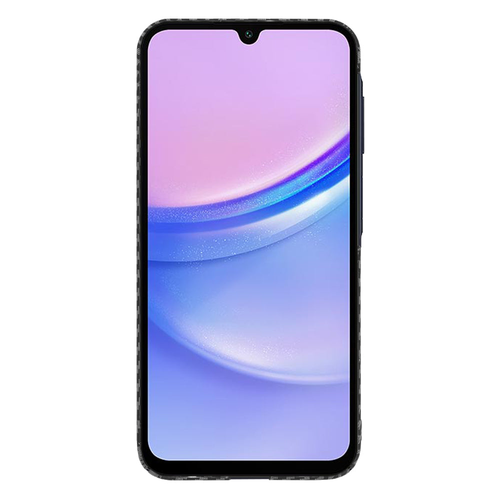 Coque pour Samsung Galaxy A15 5G A156 / A15 A155, Techsuit, Carbonite FiberShell, Noire