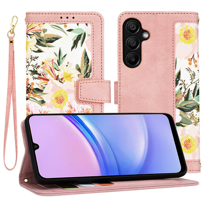 Coque pour Samsung Galaxy A15 5G A156 / A15 A155, Techsuit, FlipCraft, Rose