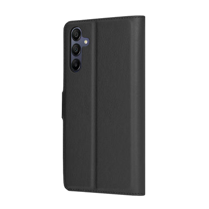 Coque pour Samsung Galaxy A15 5G A156 / A15 A155, Techsuit, Folio en cuir, Noire