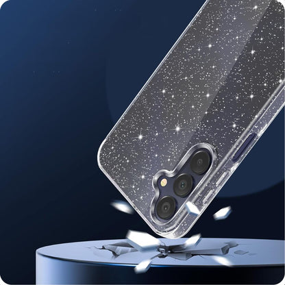 Coque pour Samsung Galaxy A15 5G A156 / A15 A155, Techsuit, SparkleSkin, Transparente
