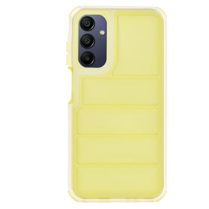 Coque pour Samsung Galaxy A15 5G A156 / A15 A155, Techsuit, Wave Shield, Jaune