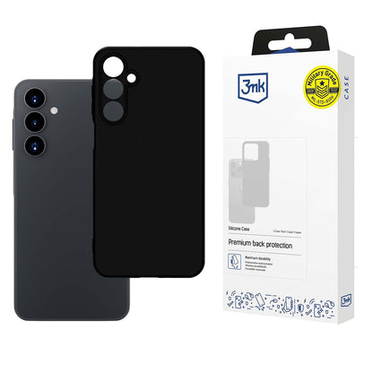 Case for Samsung Galaxy A16 5G A166 / A16 4G A165, 3MK, Silicone, Black
