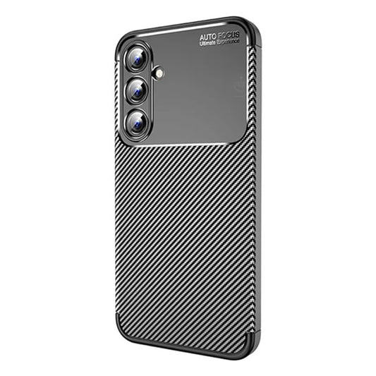 Coque pour Samsung Galaxy A16 5G A166 / A16 4G A165, Techsuit, Fibre de carbone, Noire