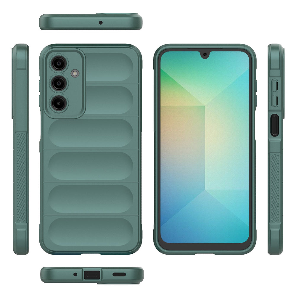 Coque pour Samsung Galaxy A16 5G A166 / A16 4G A165, Techsuit, Magic Shield, Vert