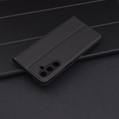 Coque pour Samsung Galaxy A16 5G A166 / A16 4G A165, Techsuit, Magskin Book, Noire