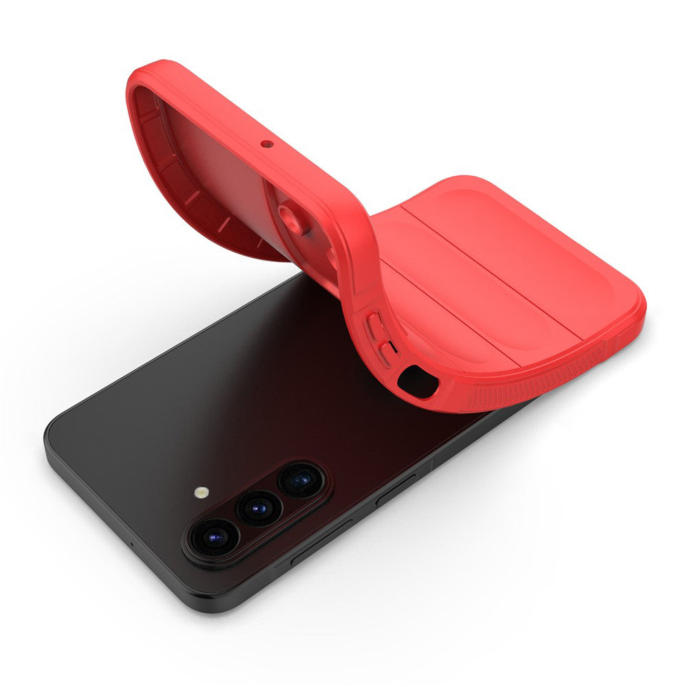 Coque pour Samsung Galaxy A17 5G, Techsuit, Magic Shield, Rouge
