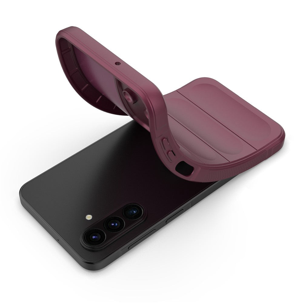 Coque pour Samsung Galaxy A17 5G, Techsuit, Magic Shield, Bordeaux