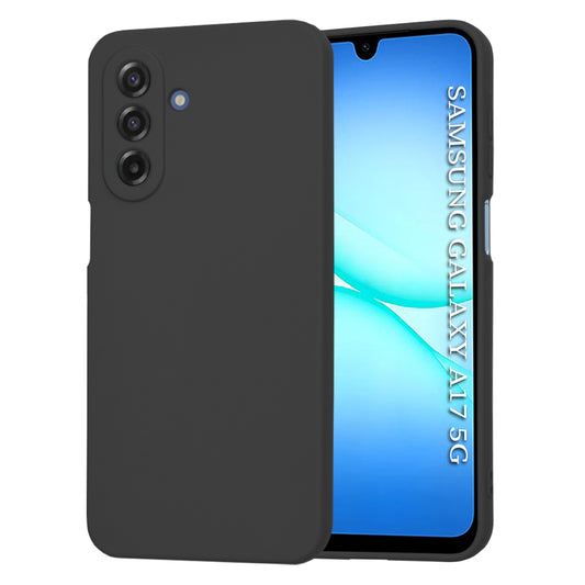 Coque pour Samsung Galaxy A17 5G, Techsuit, SoftFlex, Noire