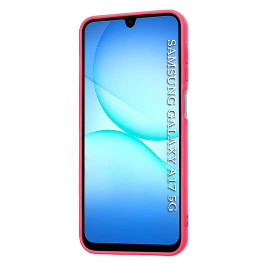Coque pour Samsung Galaxy A17 5G, Techsuit, SoftFlex, Rose Foncé