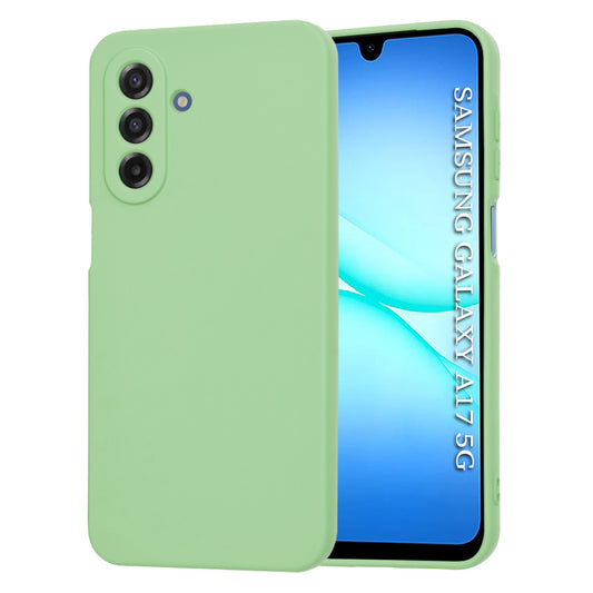 Coque pour Samsung Galaxy A17 5G, Techsuit, SoftFlex, Vert Clair