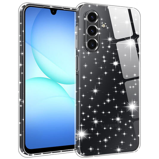 Coque pour Samsung Galaxy A17 5G, Techsuit, SparkleSkin, Transparente