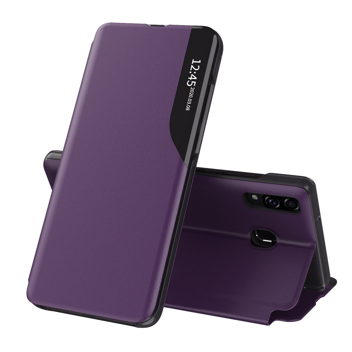 Case for Samsung Galaxy A20e A202, Techsuit, eFold, Purple