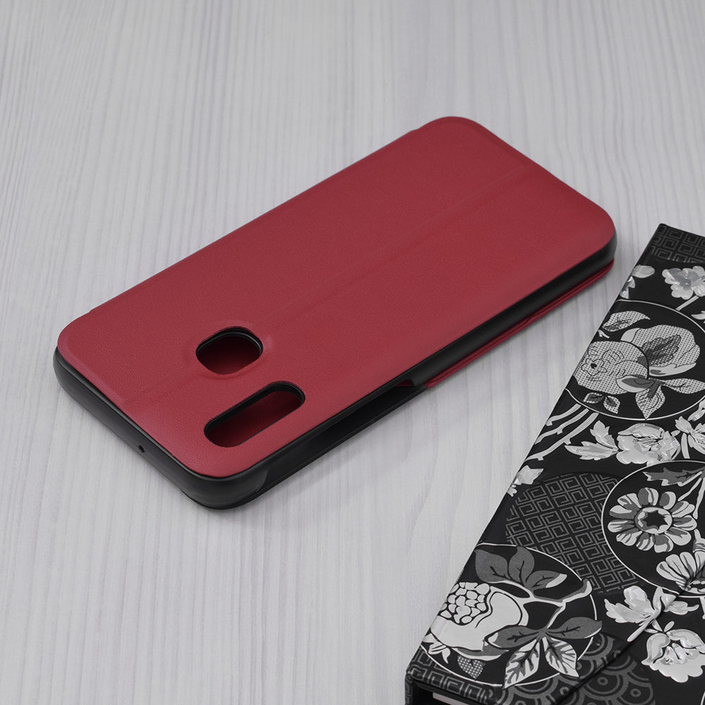Coque pour Samsung Galaxy A20e A202, Techsuit, eFold, Rouge