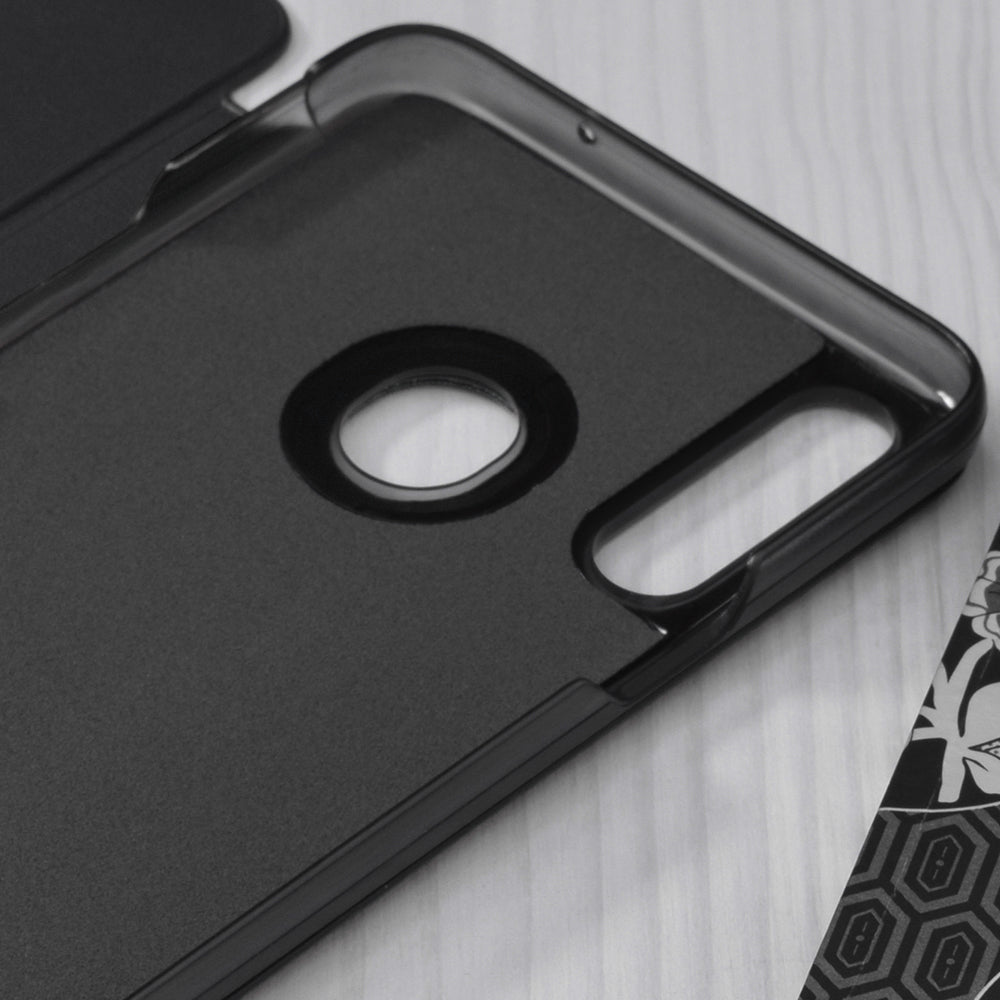 Coque pour Samsung Galaxy A20s A207, Techsuit, eFold, Noire
