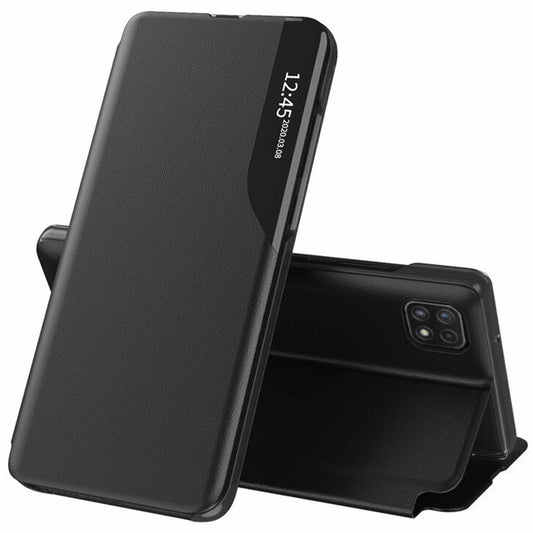 Coque pour Samsung Galaxy A22 5G A226, Techsuit, eFold, Noire